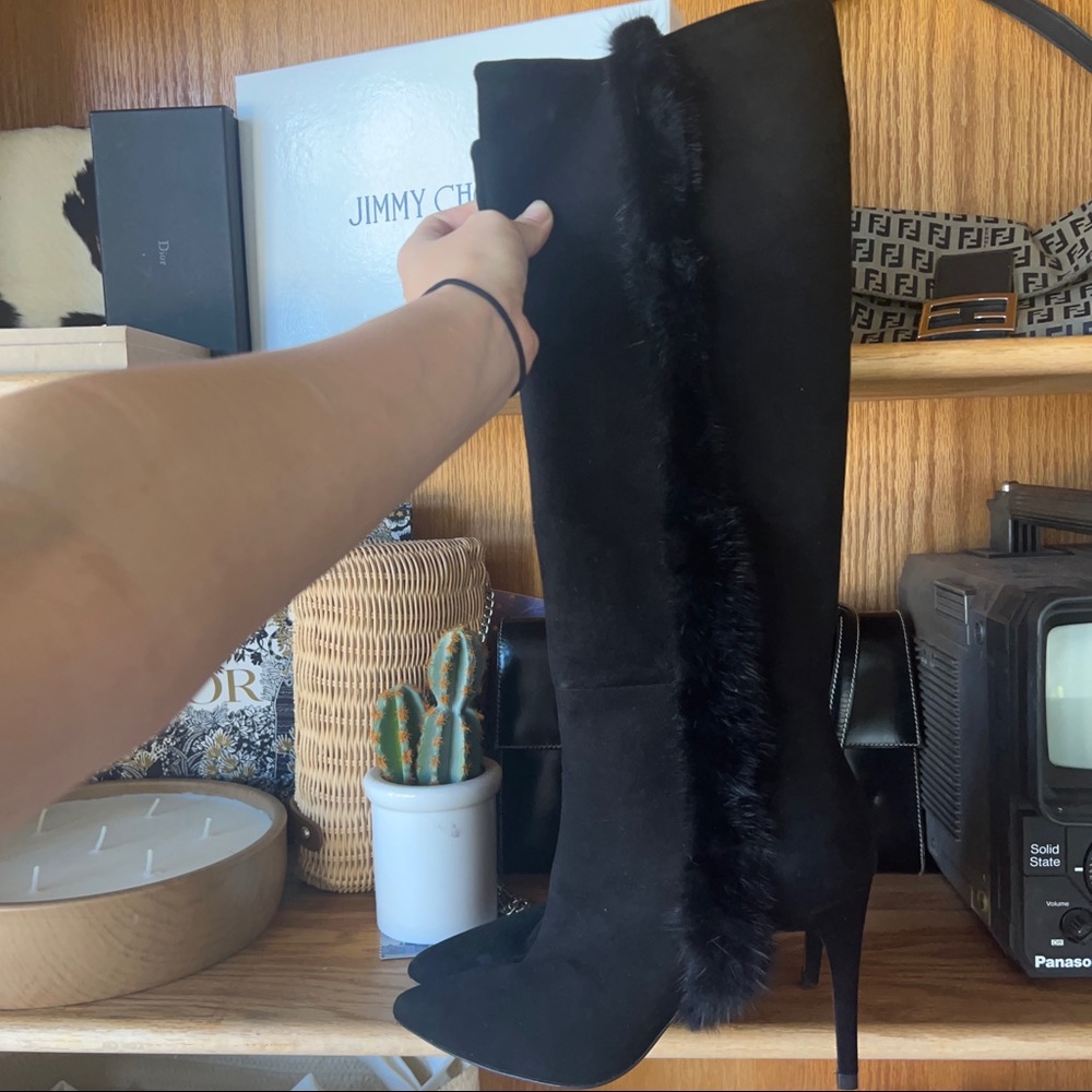 Donald Pliner knee high boots
